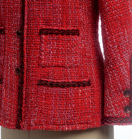 Vogue-8804-M Vogue Ladies Sewing Pattern 8804 Princess Seam Lined Jacket 