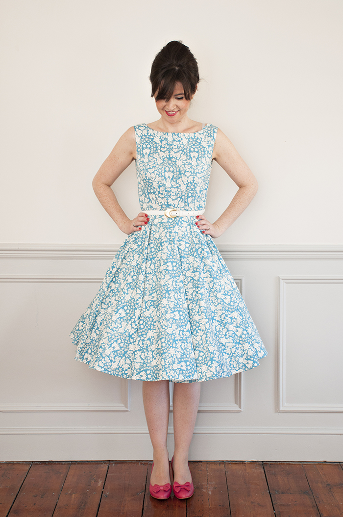 Buy the Betty dress sewing pattern from Sew Over It on The Fold Line