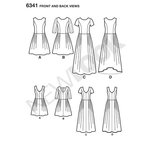 New Look Dresses N6341 - The Fold Line