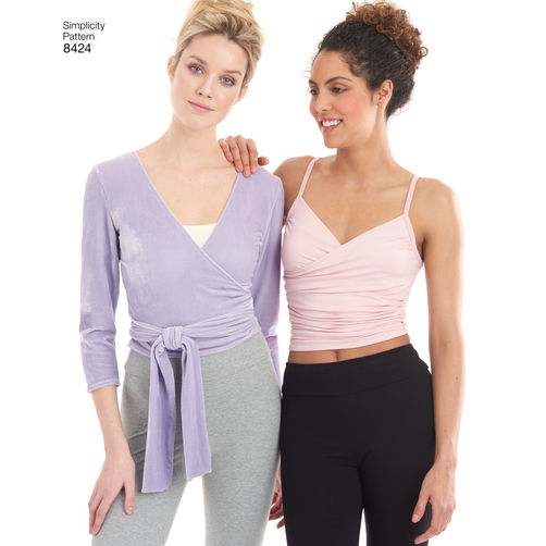 Simplicity Ballet Leggings and Tops S8424 - The Fold Line