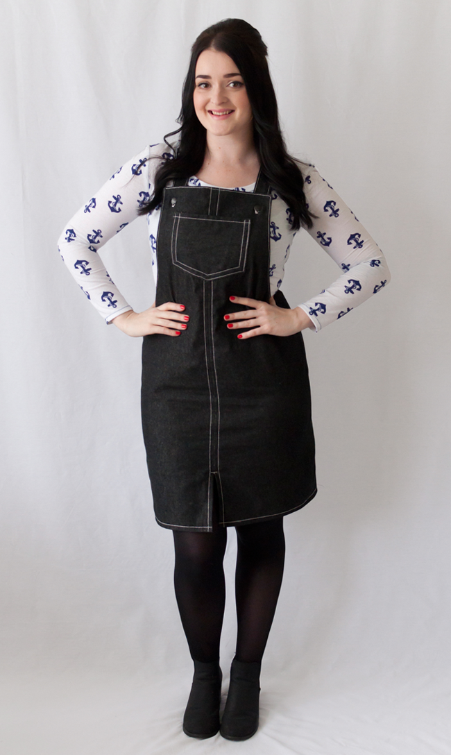Cleo Pinafore and Dungaree Dress - The Foldline