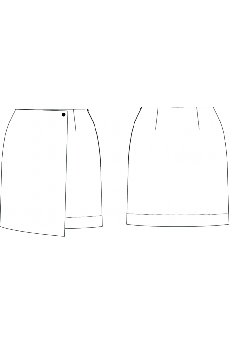 I AM Patterns Perrine Skirt - The Fold Line