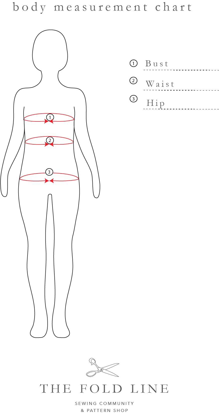 Body Measurements Process for Dressmaking - Textile Learner