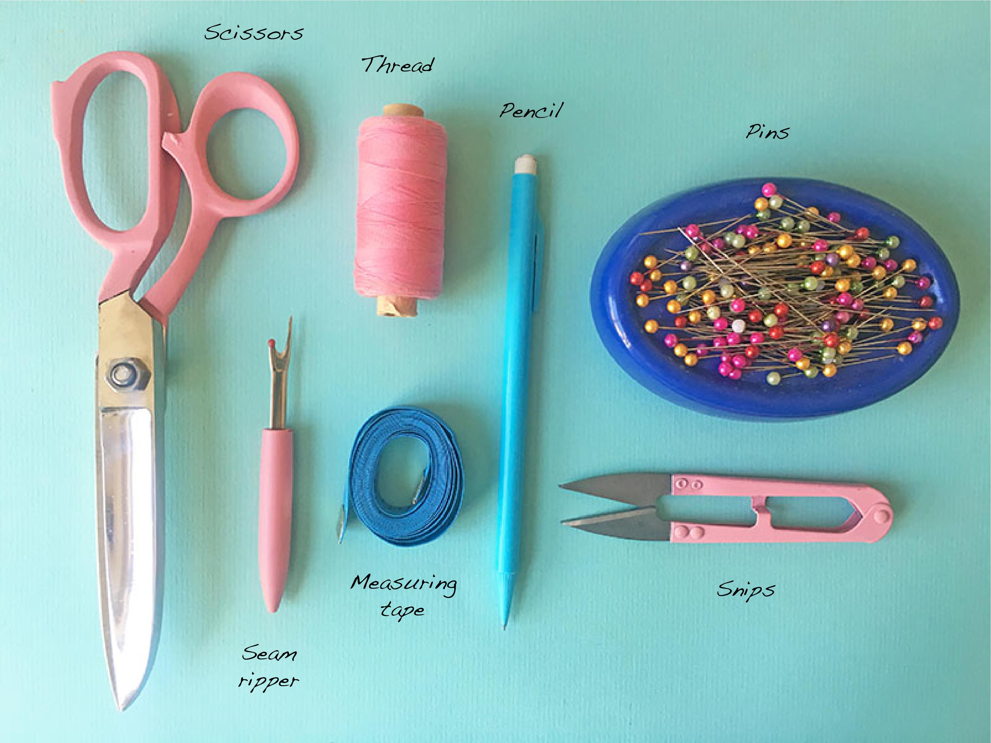 1 - Sewing Supplies for Beginners 