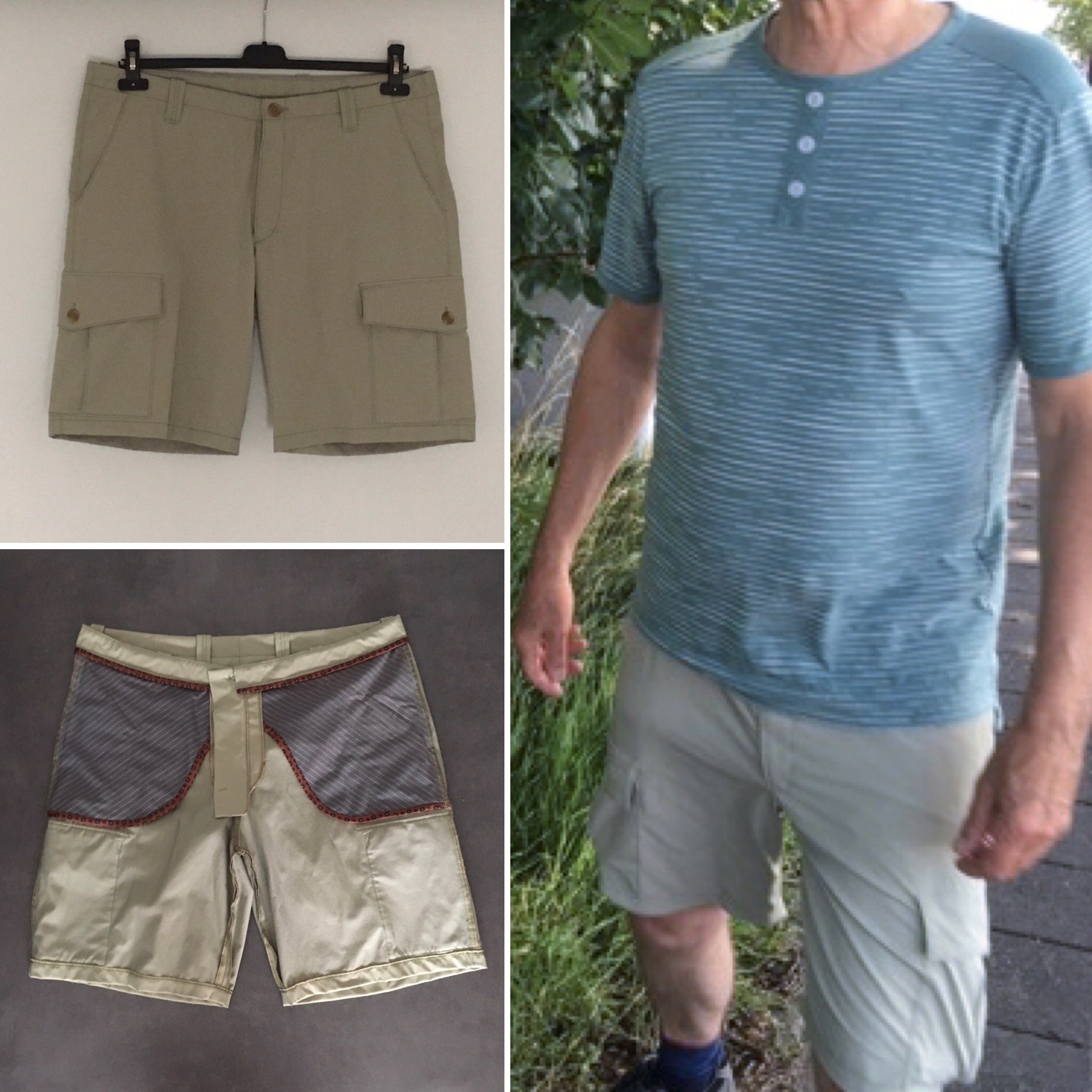 Wardrobe by Me Men's Cargo Shorts - The Fold Line