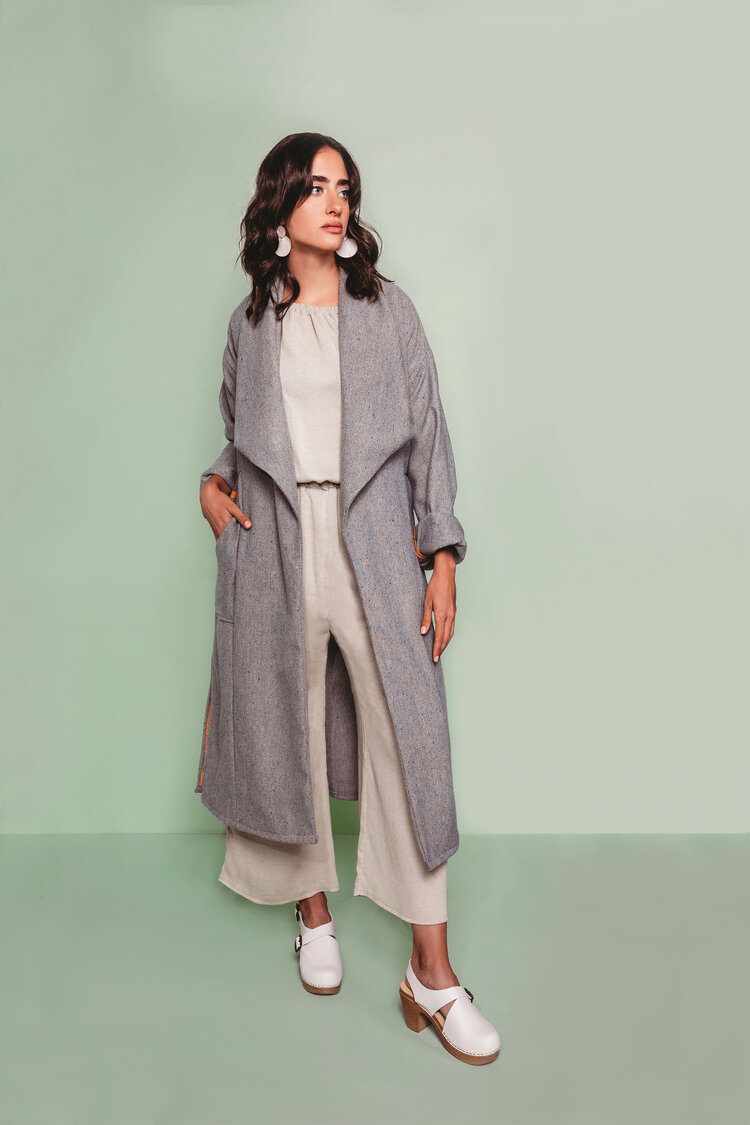 Friday Pattern Company Cambria Duster Coat - The Fold Line