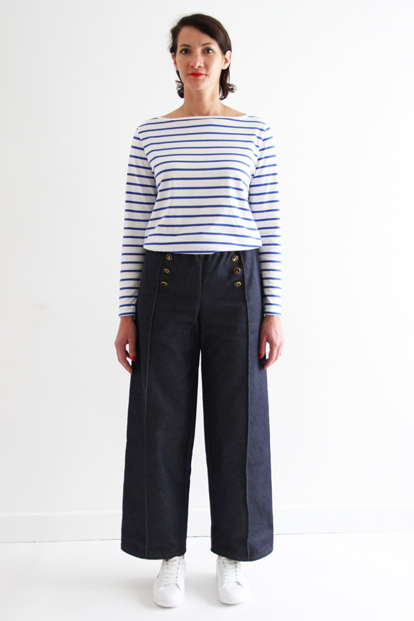 Folkwear 229 Size 30 to 42 Unisex Waist Sailor Pants Sewing Pattern