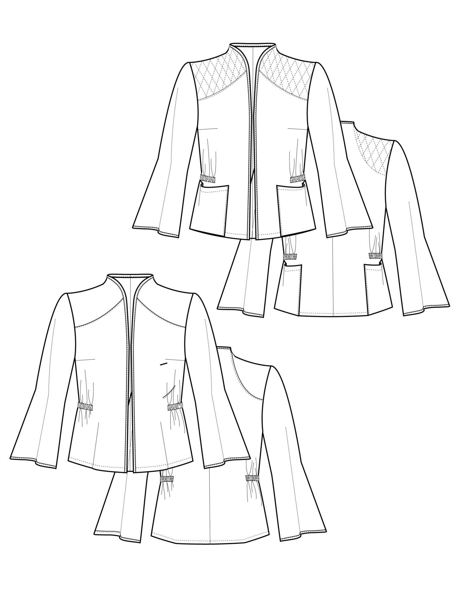 How to Do Fashion No. 18 Los Angeles Jacket - The Fold Line