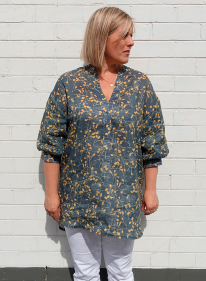 Style Arc Kent Woven Tunic - The Fold Line