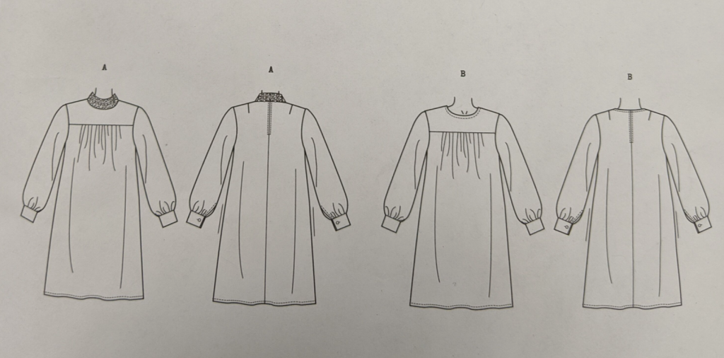 Liberty Sewing Patterns Bertie Shift Dress - The Fold Line