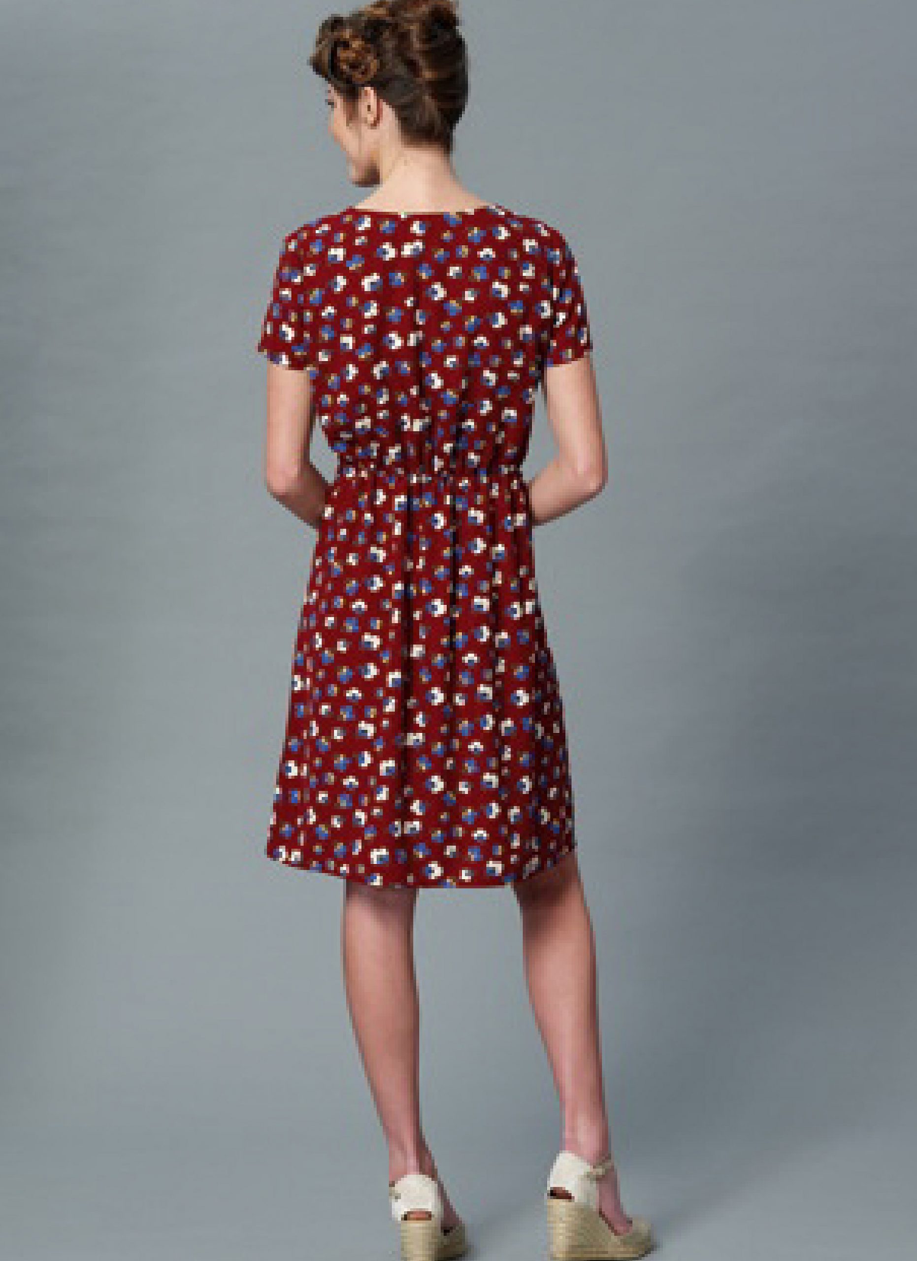 McCalls M7381 Dress Pattern Review - Sew Dainty