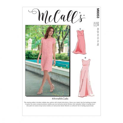 McCalls Dress M8053 - The Fold Line