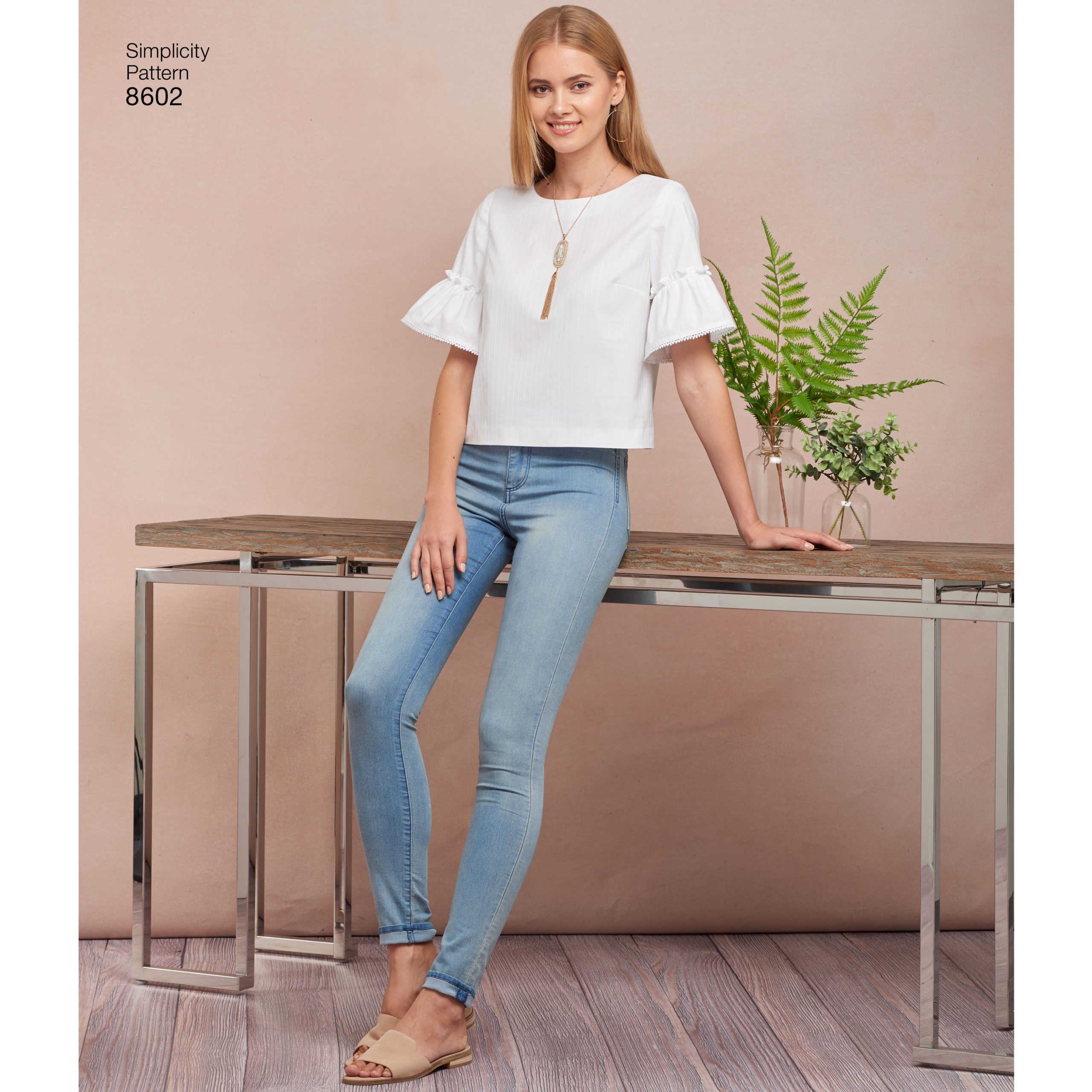 Simplicity Tops S8602 - The Fold Line