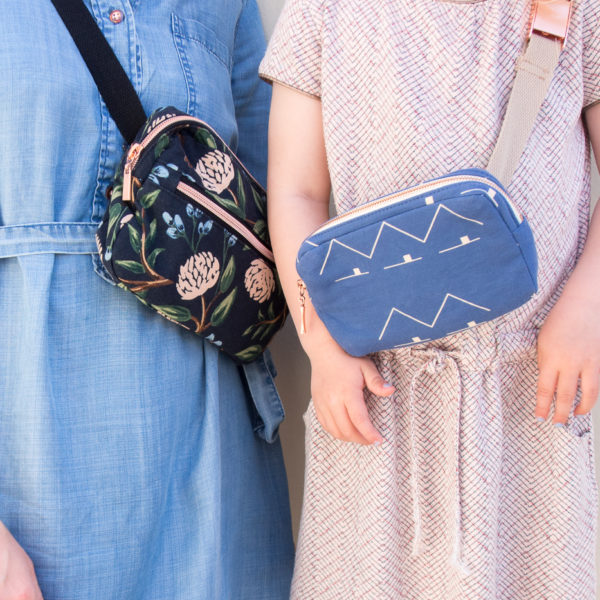 WISJ Designs Frankie and Faye Fannypack - The Fold Line