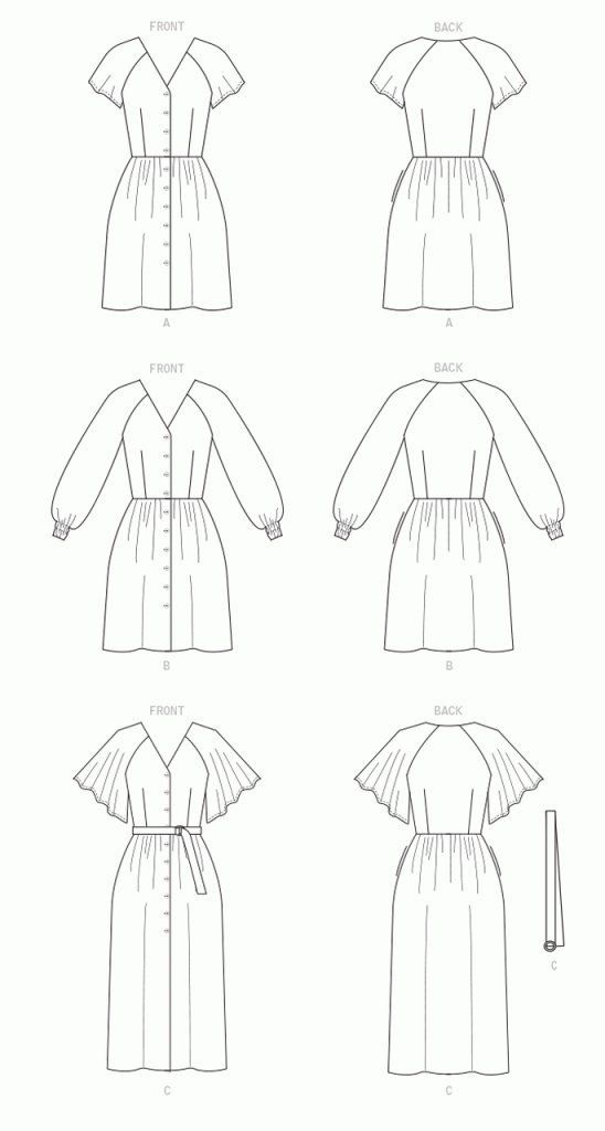 McCalls Dress M8083 - The Fold Line