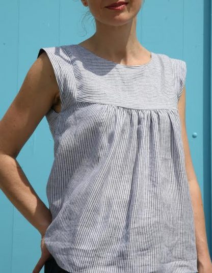 Buy the Alice Dress and Top sewing pattern from Tessuti Fabrics on The Fold Line.