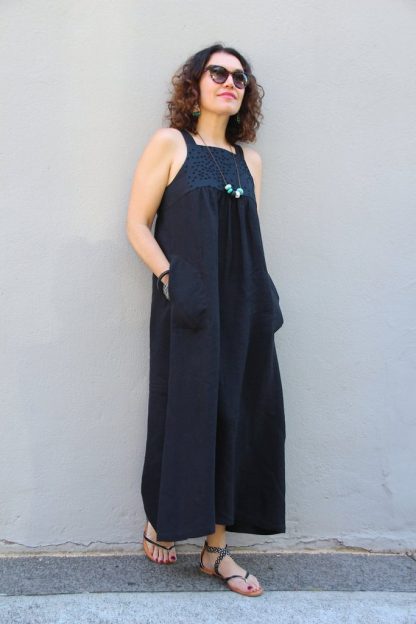 Buy the Annie Dress sewing pattern from Tessuti Fabrics on The Fold Line.