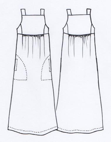 Tessuti Fabrics Annie Dress - The Fold Line