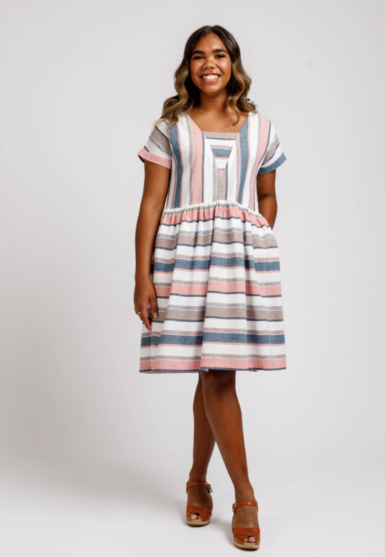 Megan Nielsen Olive Dress and Top - The Fold Line