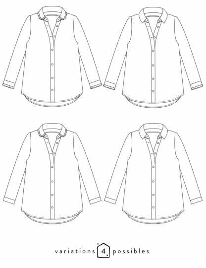 Atelier Scämmit Liseron Shirt - The Fold Line