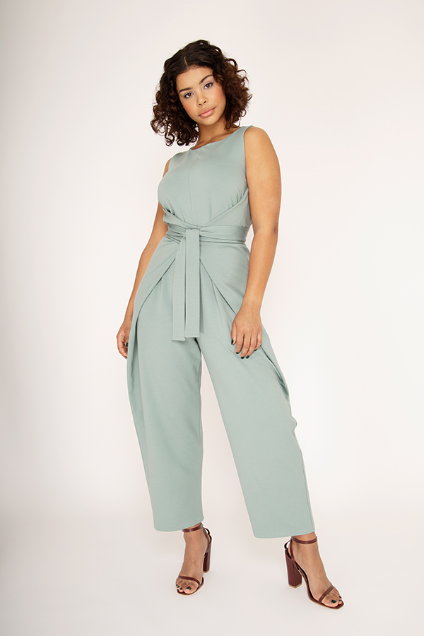 pattern fusion // zippy top turned DIY jumpsuit - see kate sew