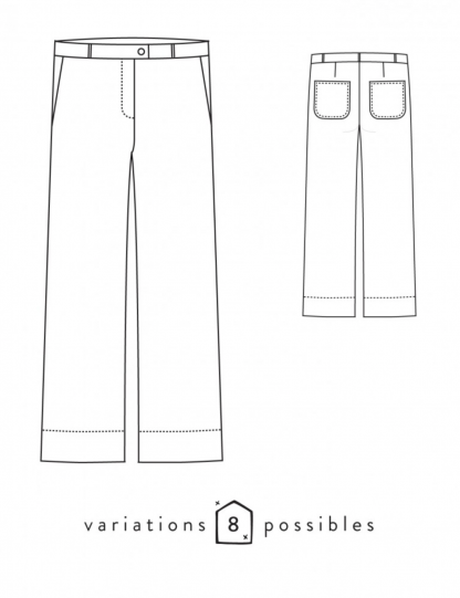 Atelier Scämmit Allure Trousers - The Fold Line