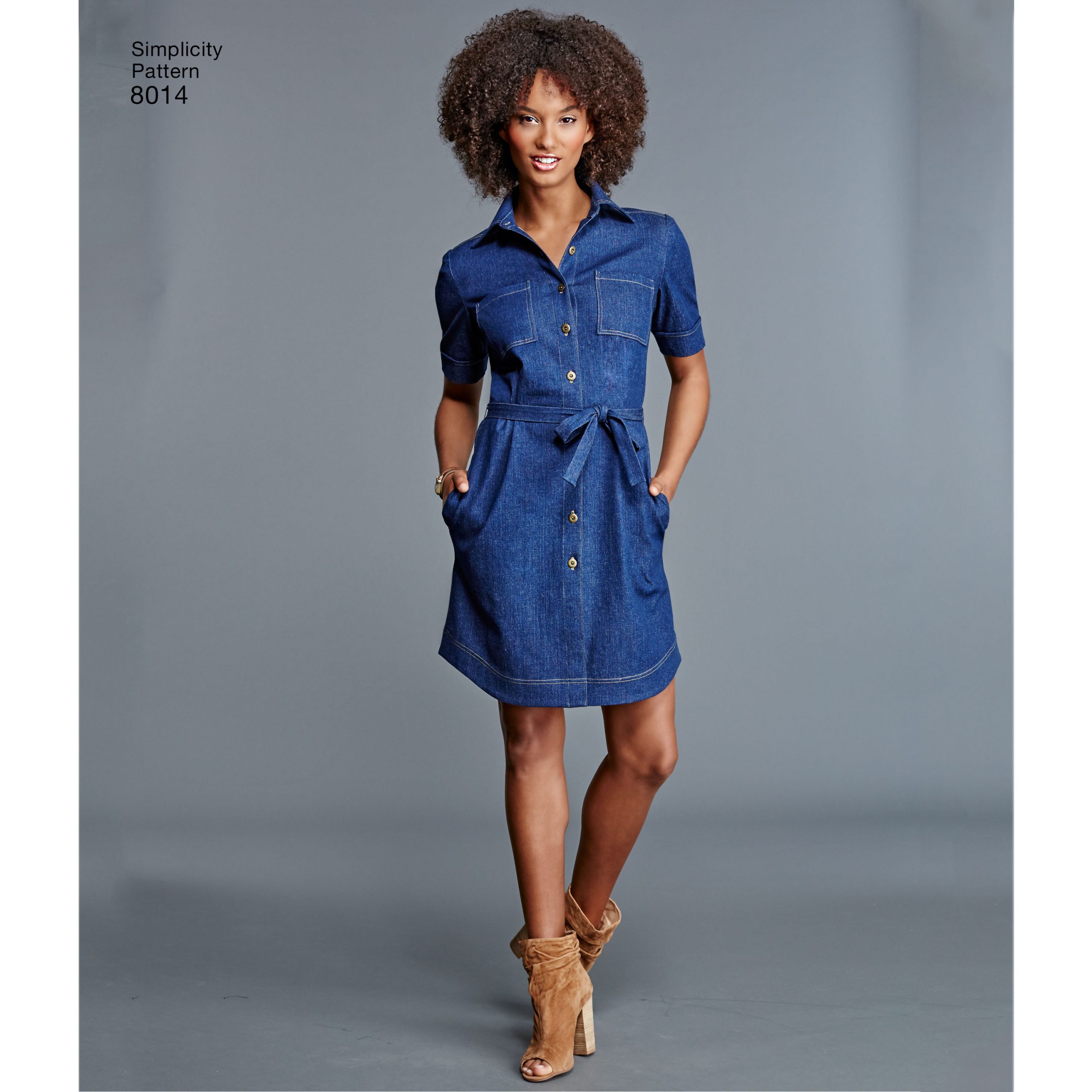 Chambray Shirt Dress Outfit Ideas - Fashion - Running in Heels