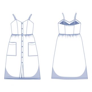 Fibre Mood Colette Dress - The Fold Line