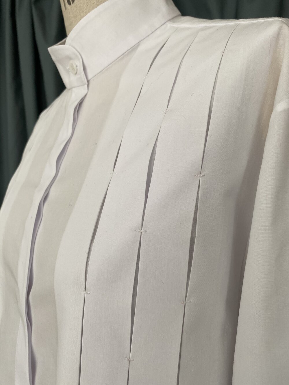 Trend Patterns TPCSH2 Box Pleat Shirt - The Fold Line