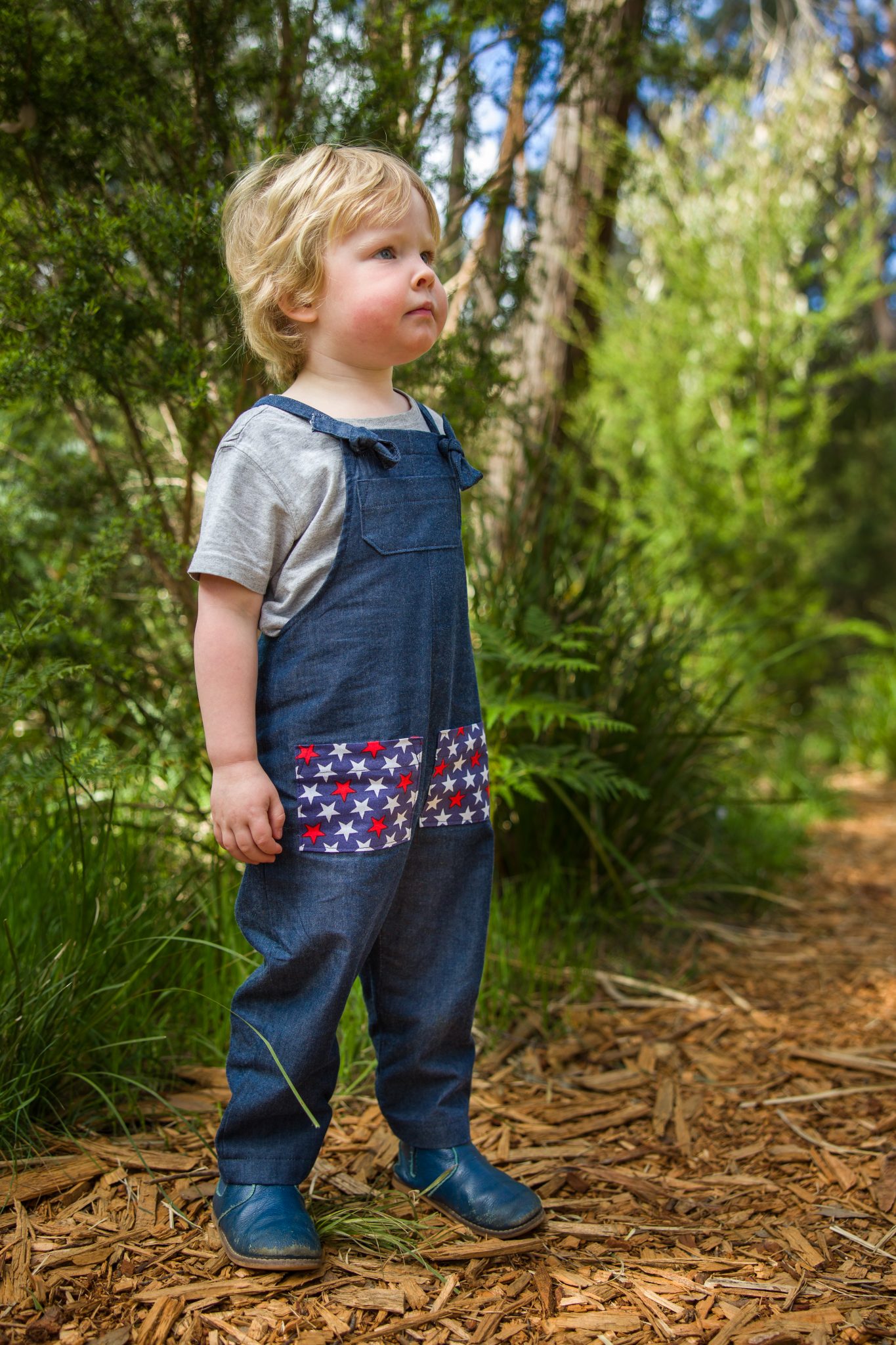 Waves & Wild Baby/Child Heyday Dungarees - The Fold Line