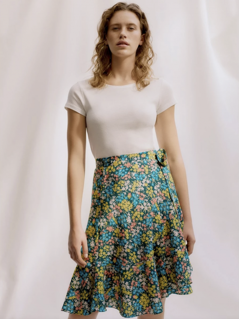 Liberty Sewing Patterns Zina Wrap Skirt - The Fold Line