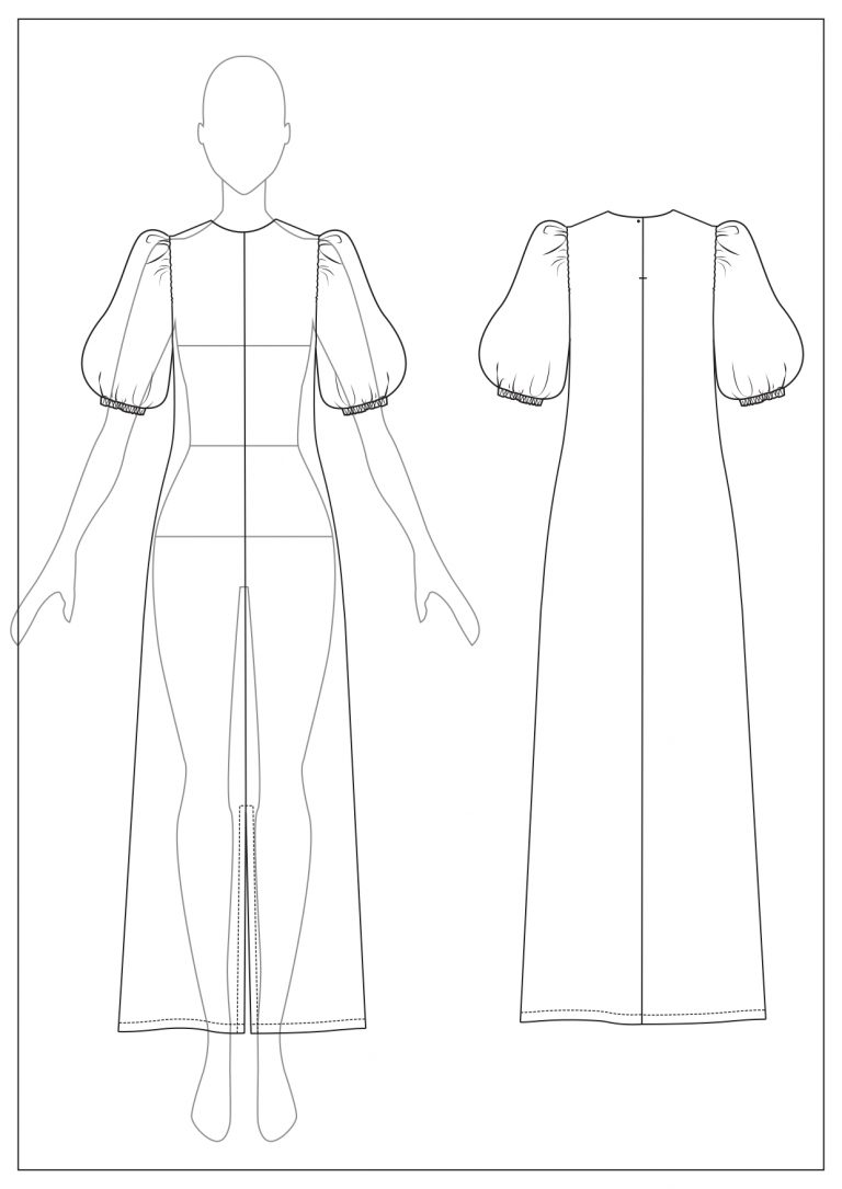 Kate’s Sewing Patterns Lesia Dress - The Fold Line