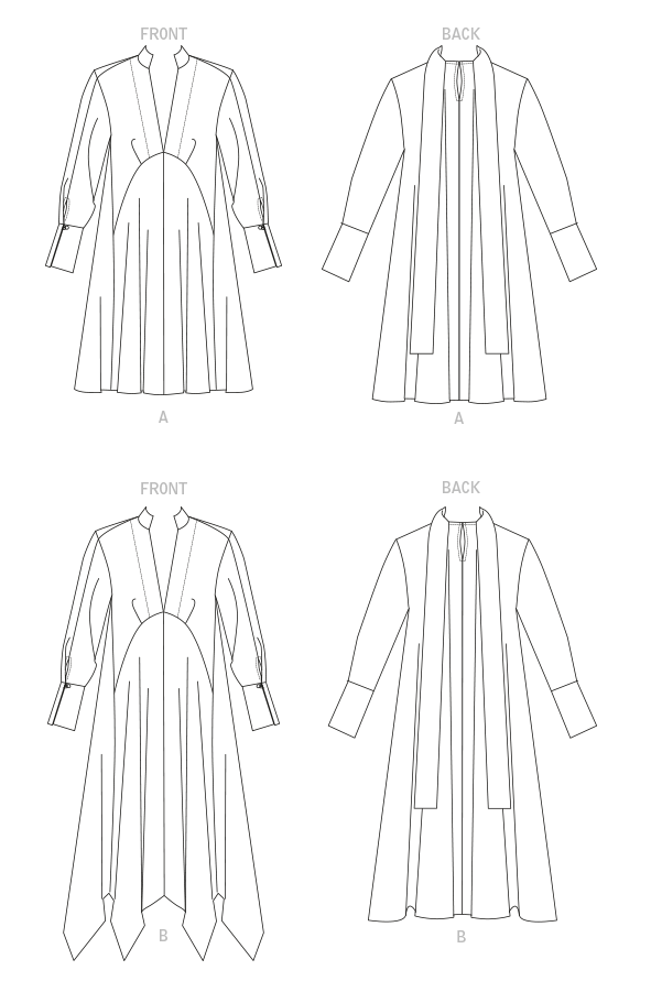 Vogue Dress V1780 - The Fold Line