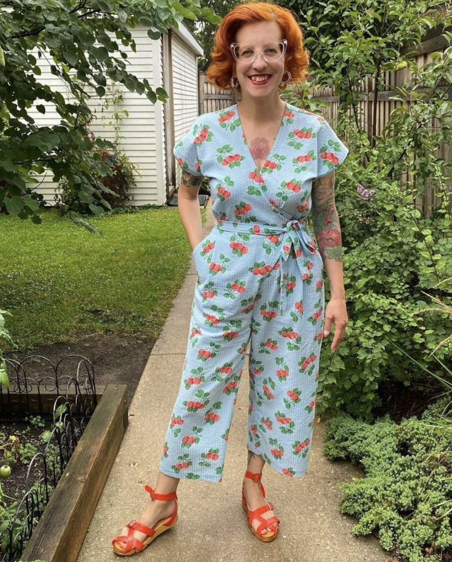 Zadie jumpsuit from Paper Theory by @bygumbygolly
