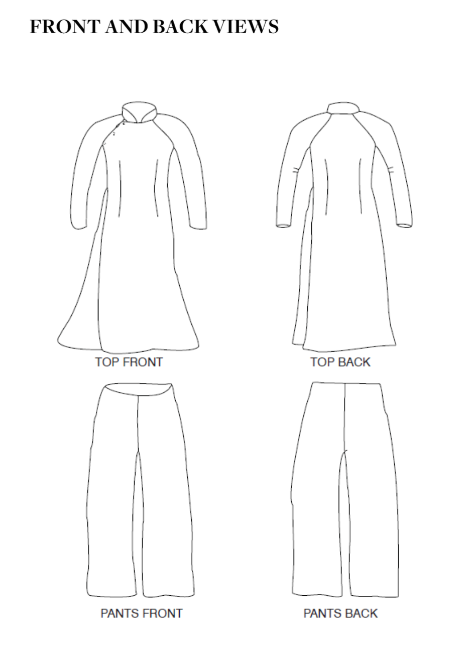 Folkwear Patterns - Vietnamese Ao Dai – Cloth Edit