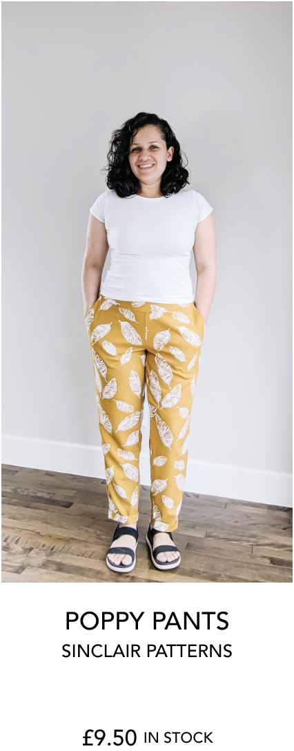 Poppy pants from Sinclair Patterns