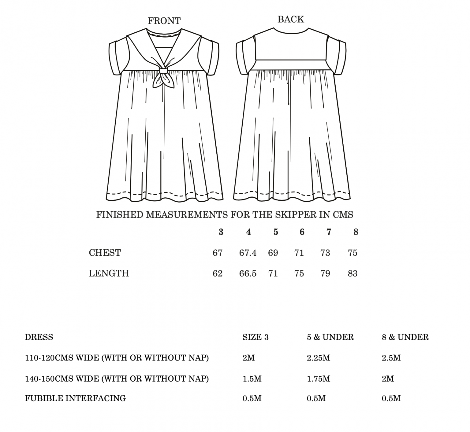 Merchant & Mills Children's Skipper Dress - The Fold Line