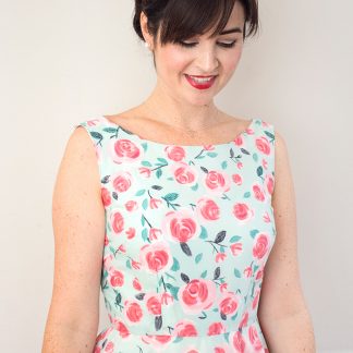 The Betty Dress Sewing Pattern - Sew Over it - available on The Fold Line