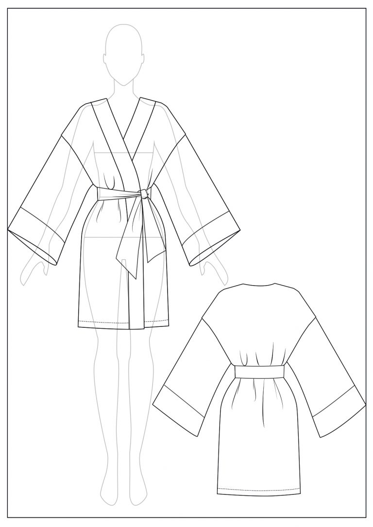 Kate’s Sewing Patterns Robe - The Fold Line