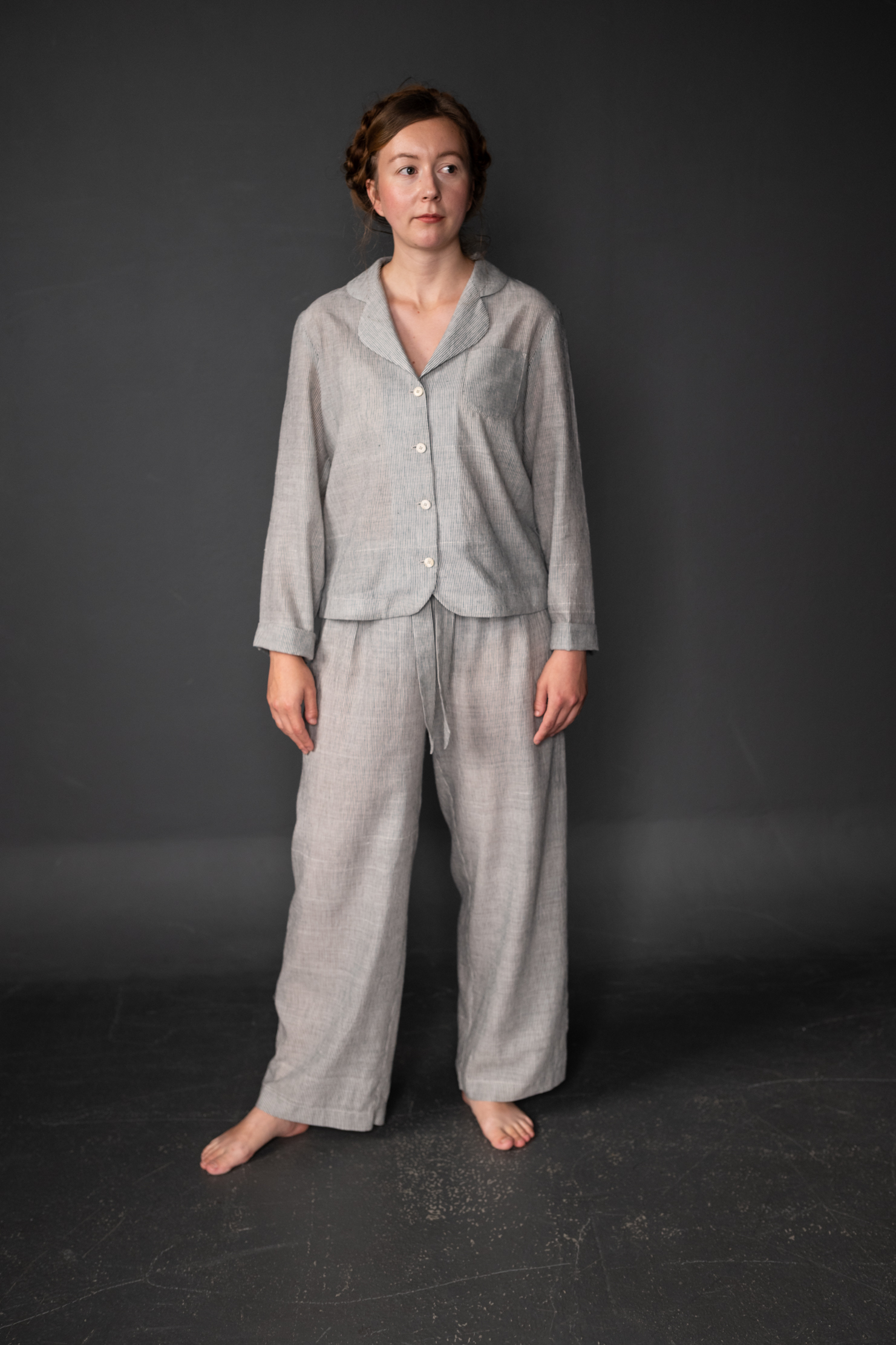 Winnie Pyjamas sewing pattern by Merchant and Mills from The Fold Line