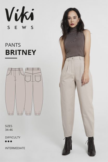 Vikisews Britney Pants PDF - The Fold Line