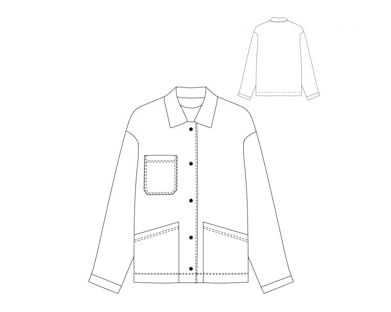 Ready to Sew Julien Chore Jacket - The Fold Line