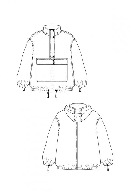 Named Sirkka Hooded Jacket - The Fold Line