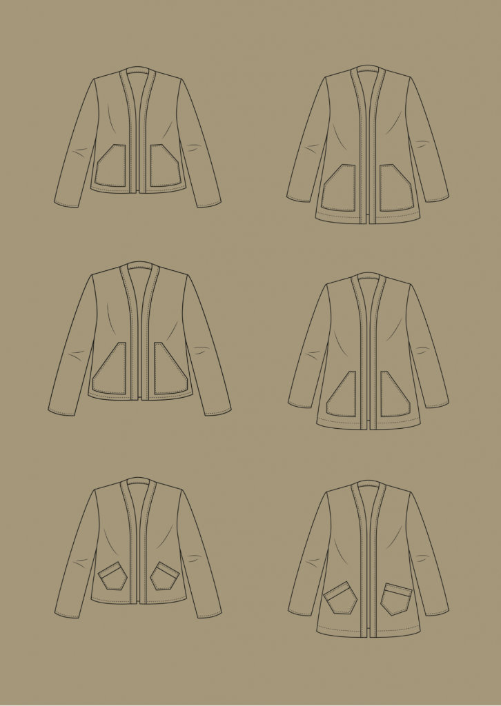 Made My Wardrobe Bonnie Jacket - The Fold Line