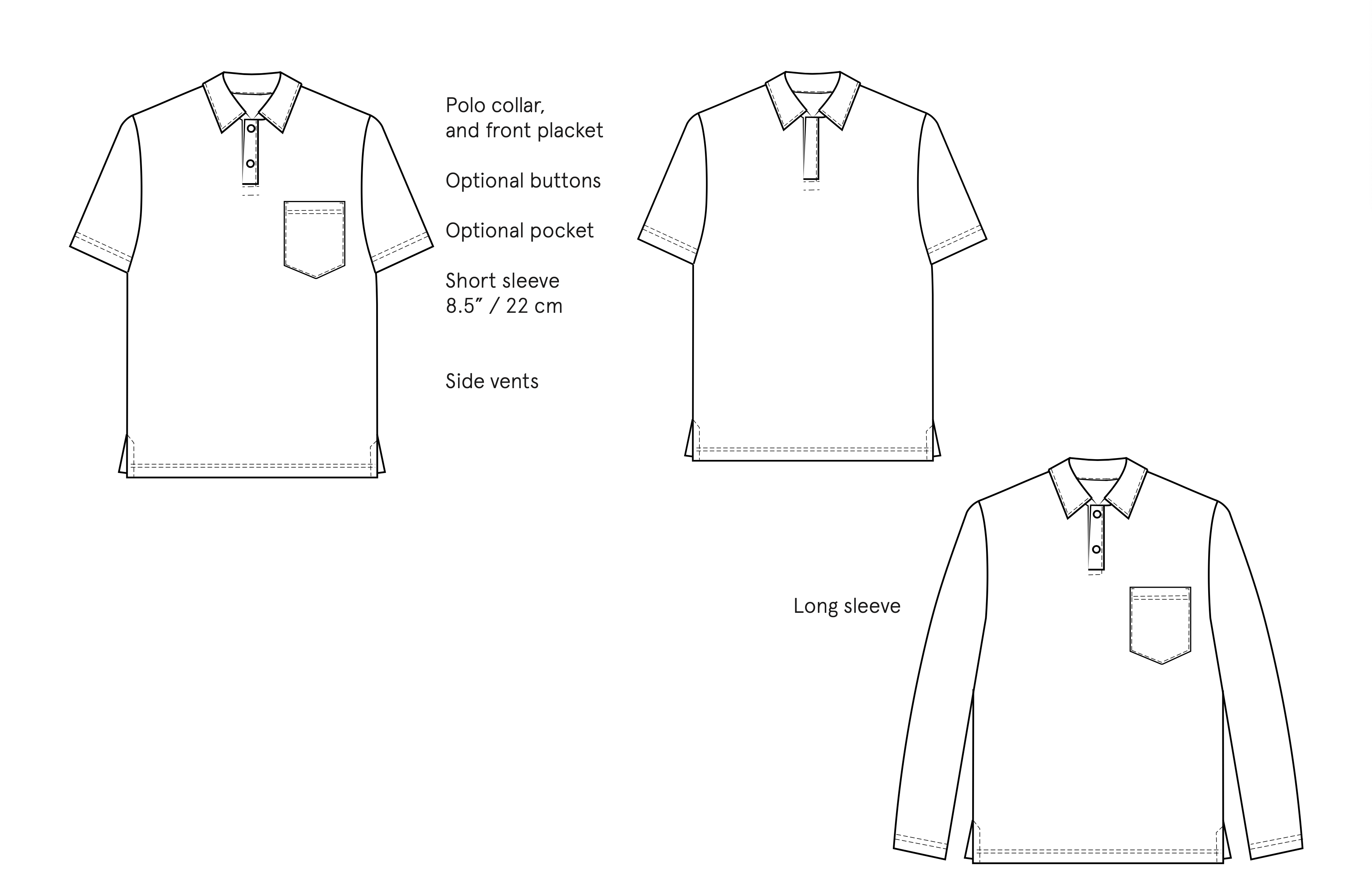 Wardrobe by Me Men's Draper Polo Shirt - The Fold Line