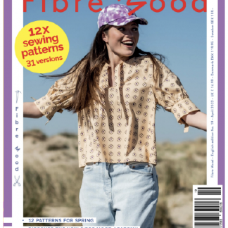A sewing pattern magazine from Fibre Mood on The Fold Line. A magazine with 12 patterns and 31 style variations for spring, including dresses, tops, trousers, skirt, jumper, jacket and a jumper for children.