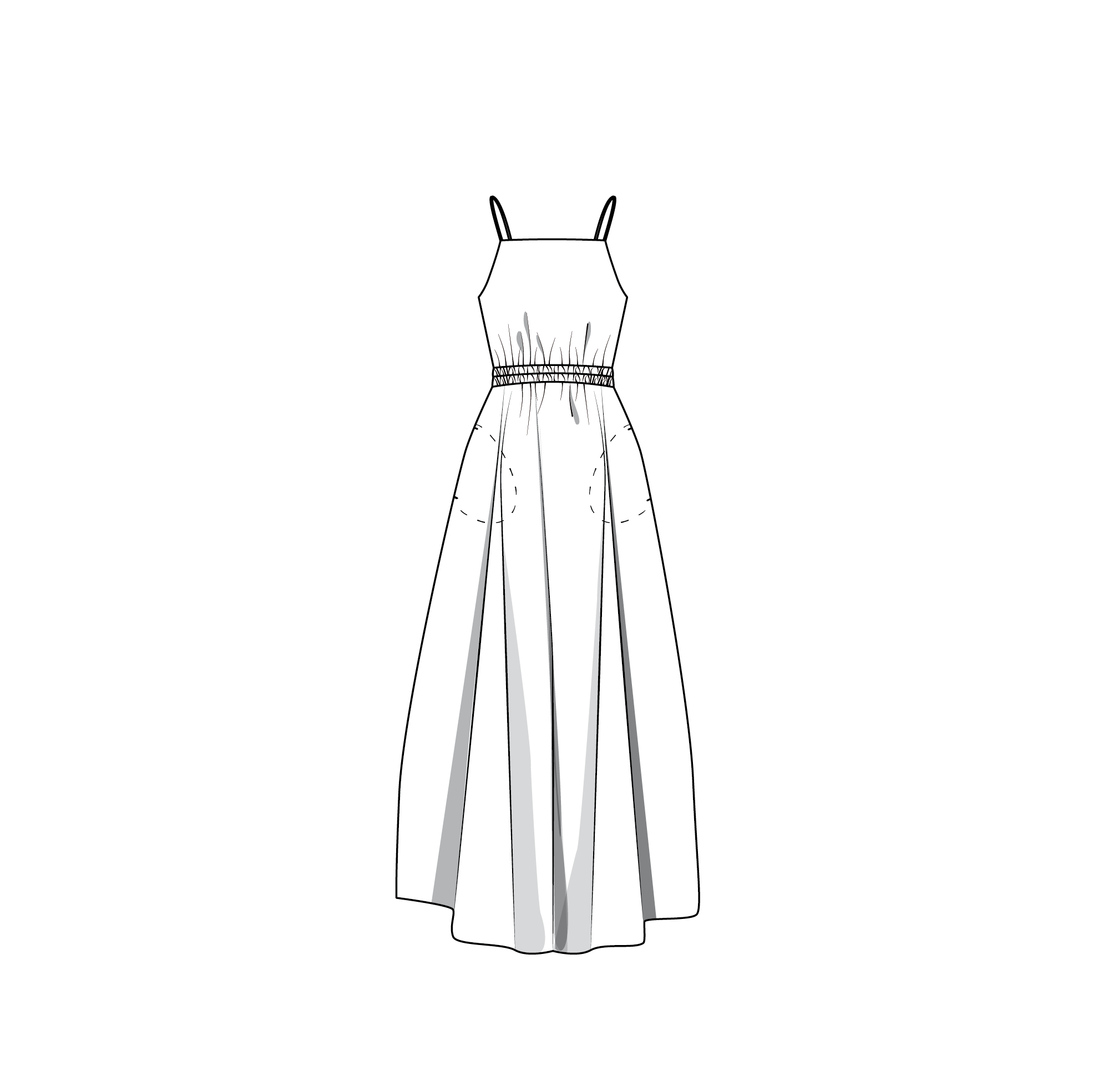 Lenaline Patterns Nina Dress - The Fold Line