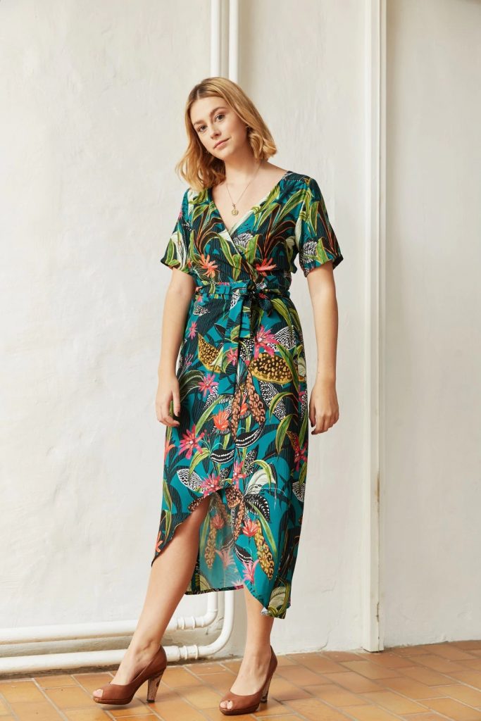 Atelier Jupe Savannah Wrap Dress - The Fold Line