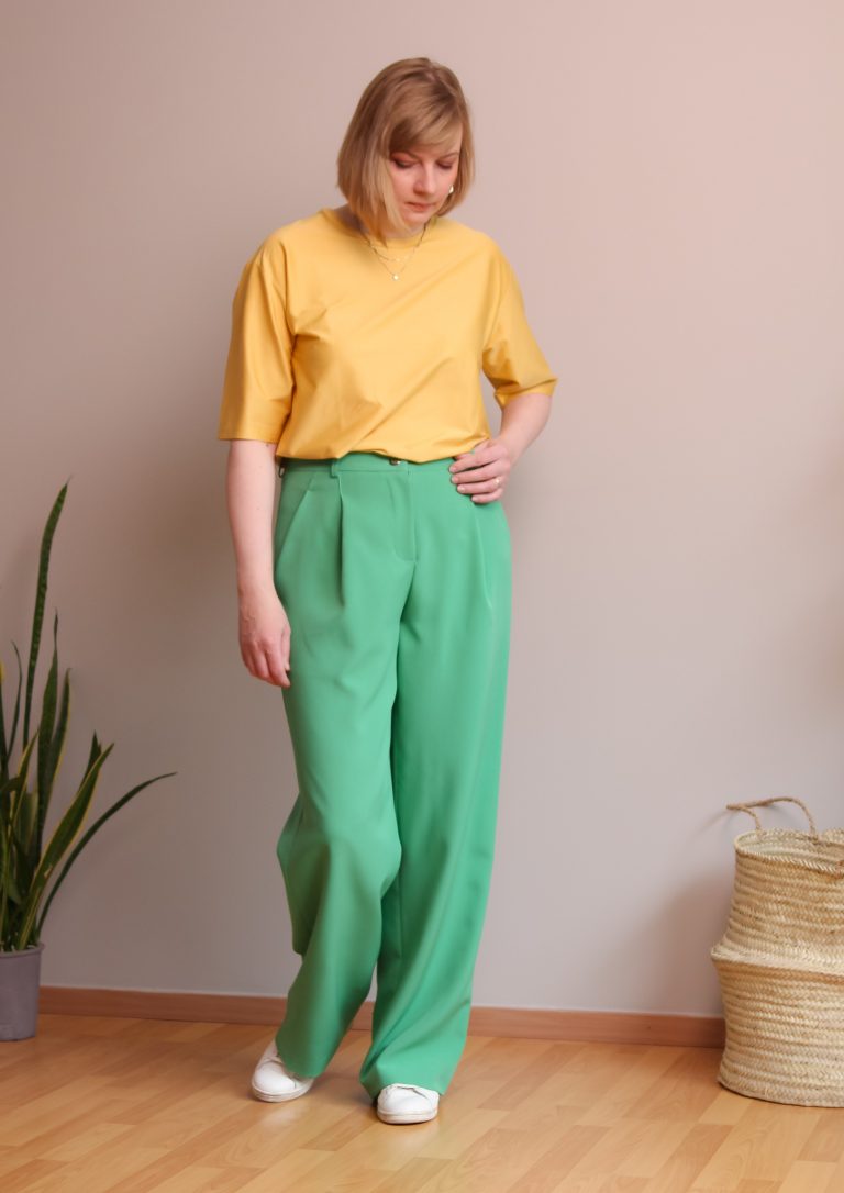 Lenaline Patterns Stas Trousers - The Fold Line