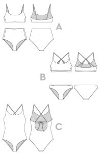 Closet Core Patterns Faye Swimsuit - The Fold Line
